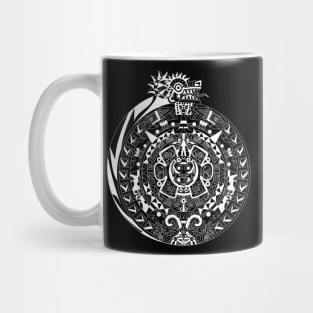 solatzo the mexican quetzalcoatl in sunshine calendar Mug